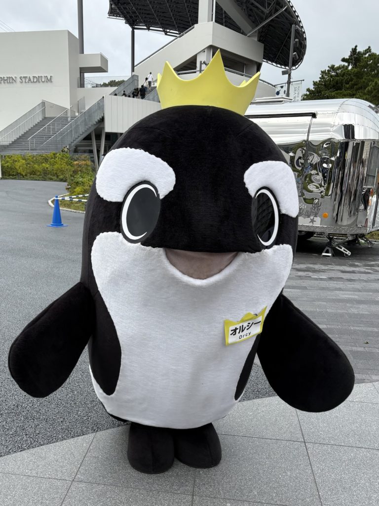 神戸須磨シーワールドのキャラクター「オルシー」